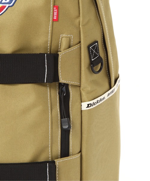 Dickies（ディッキーズ）の「《Dickies × AVIREX》BACK PACK 2 / バックパック 2（バックパック/リュック・レディース・ブラック/カーキ・F）」の12枚目の写真