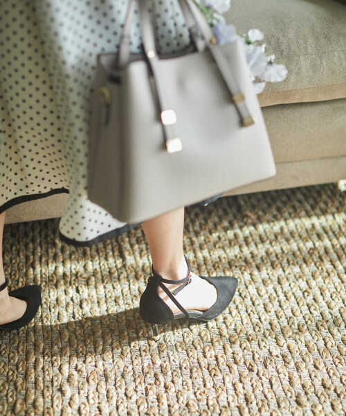 PROPORTION BODY DRESSING(プロポーションボディドレッシング)の「ニットドッキングドットワンピース / 1213140115(ワンピース・レディース・ベージュ系その他/ネイビー/ホワイト・MEDIUM/SMALL)」の6枚目の写真