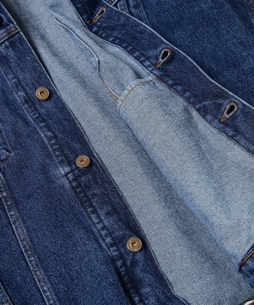 Y/Project(ワイプロジェクト)の「CLASSIC WIRE DENIM JACKET(デニムジャケット・メンズ・ネイビー・M/L)」の3枚目の写真