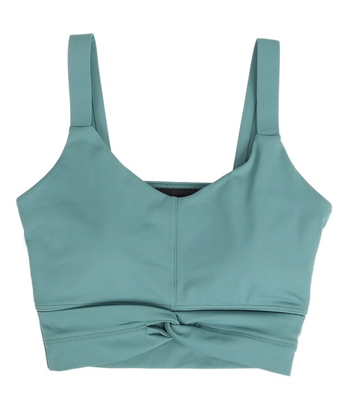 ROXY(ロキシー)の「MY RETREAT BRA/ロキシースポーツブラ(スポーツブラ・レディース・グリーン/ホワイト/ブラック・SMALL/MEDIUM/LARGE)」の1枚目の写真