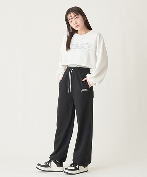 LOVETOXIC(ラブトキシック)の「ドローコードスウェットパンツ(その他パンツ・キッズ・ブラック/オフホワイト/ライトグレー・S/SS/M/L)」の14枚目の写真