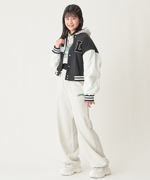 LOVETOXIC(ラブトキシック)の「ドローコードスウェットパンツ(その他パンツ・キッズ・ブラック/オフホワイト/ライトグレー・S/SS/M/L)」の17枚目の写真