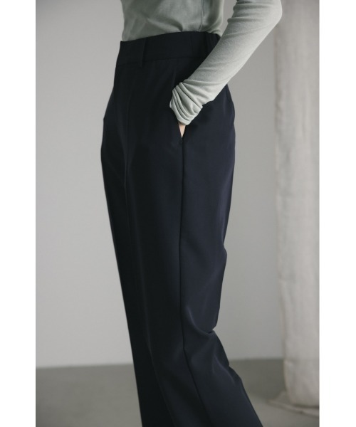 STYLEMIXER(スタイルミキサー)の「センタープレスパンツ(スラックス・レディース・ミント/ダークネイビー/ベージュ・SMALL/X-SMALL/MEDIUM)」の12枚目の写真