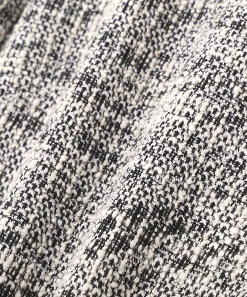 PROPORTION BODY DRESSING（プロポーションボディドレッシング）の「カットツイードドッキングワンピース / 1213140207（ワンピース・レディース・ベージュ/ブラック・SMALL/MEDIUM）」の3枚目の写真