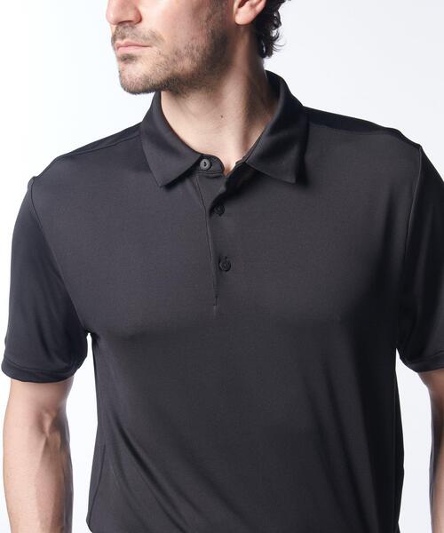 UNDER ARMOUR（アンダーアーマー）の「UAプレーオフ ポロ3.0 〈ロゴ〉（ゴルフ/メンズ）（ポロシャツ・メンズ・ブラック/ホワイト/ネイビー・XXL/S/M/XL/L）」の9枚目の写真
