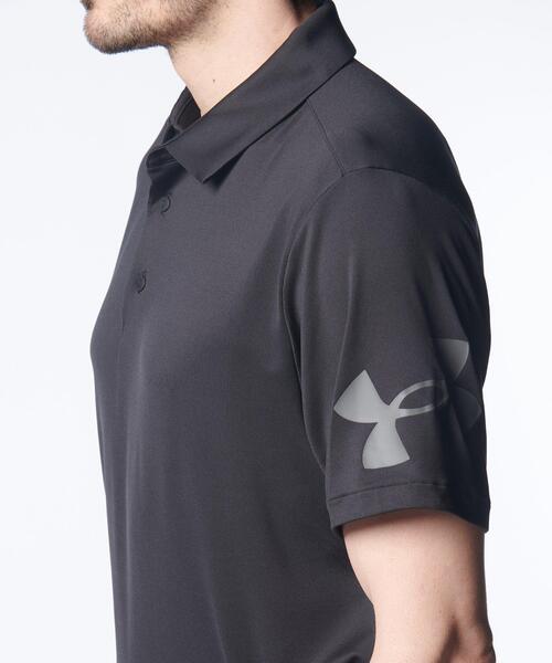 UNDER ARMOUR（アンダーアーマー）の「UAプレーオフ ポロ3.0 〈ロゴ〉（ゴルフ/メンズ）（ポロシャツ・メンズ・ブラック/ホワイト/ネイビー・XXL/S/M/XL/L）」の8枚目の写真