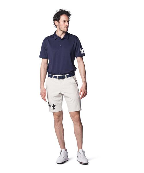 UNDER ARMOUR（アンダーアーマー）の「UAプレーオフ ポロ3.0 〈ロゴ〉（ゴルフ/メンズ）（ポロシャツ・メンズ・ブラック/ホワイト/ネイビー・XXL/S/M/XL/L）」の4枚目の写真