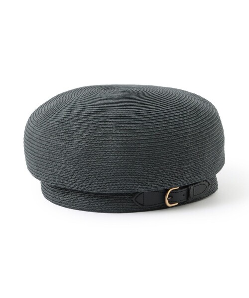 MACKINTOSH PHILOSOPHY(マッキントッシュ フィロソフィー)の「ペーパーベレー帽(ハンチング/ベレー帽・レディース・ベージュ/ブラック・FREE)」の8枚目の写真