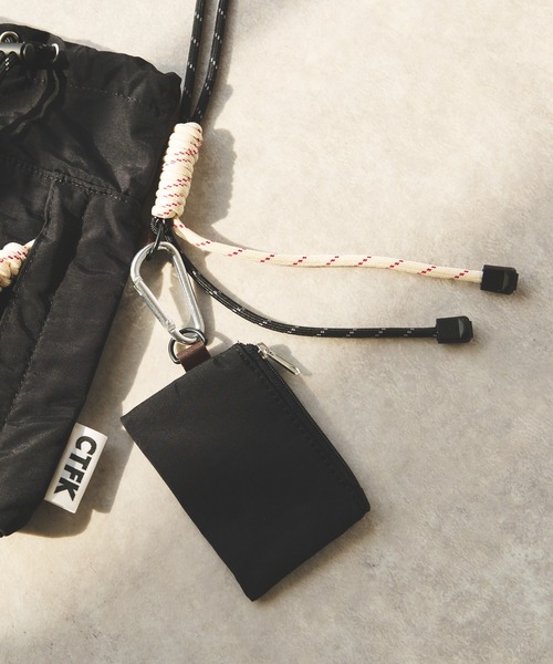 un dix cors（アンディコール）の「ナイロンハンディショルダー（ショルダーバッグ・レディース・ブラック/ベージュ・FREE）」の10枚目の写真