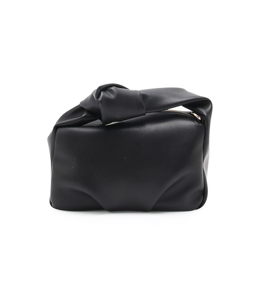 ROPE' PICNIC（ロペピクニック）の「ノットハンドルホーボーミニショルダーバッグ（ショルダーバッグ・レディース・ブルー系その他5/キナリ/ブラック・FREE）」の4枚目の写真