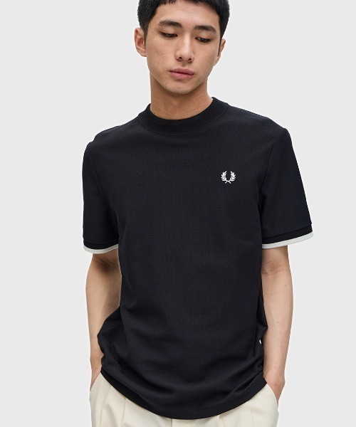 フレッドペリー ピケ　ラインTシャツ FRED PERRY Pique T フレッドペリー ピケ ラインTシャツ FRED PERRY Pique T