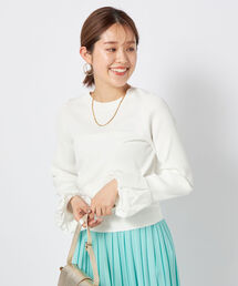 NOLLEY’S | 《手洗い可能》タフタカフスプルオーバーニット(ニット/セーター)