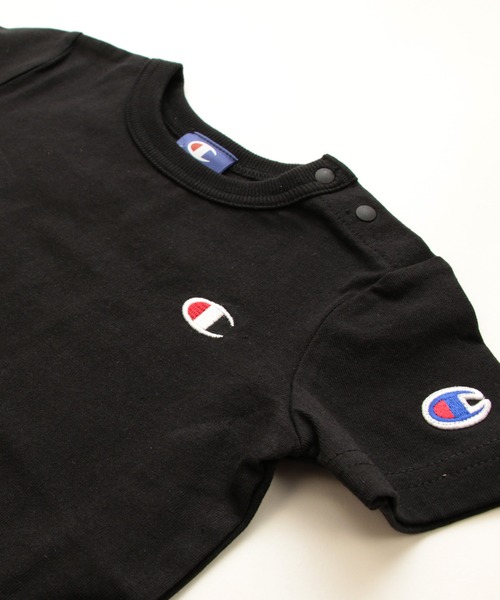 Champion(チャンピオン)の「champion / チャンピオン ロゴ半袖Tシャツ(Tシャツ/カットソー・キッズ・ブラック/ベージュ/ネイビー/オレンジ/ホワイト/グリーン・130cm/120cm/110cm/100cm/90cm/80cm)」の11枚目の写真