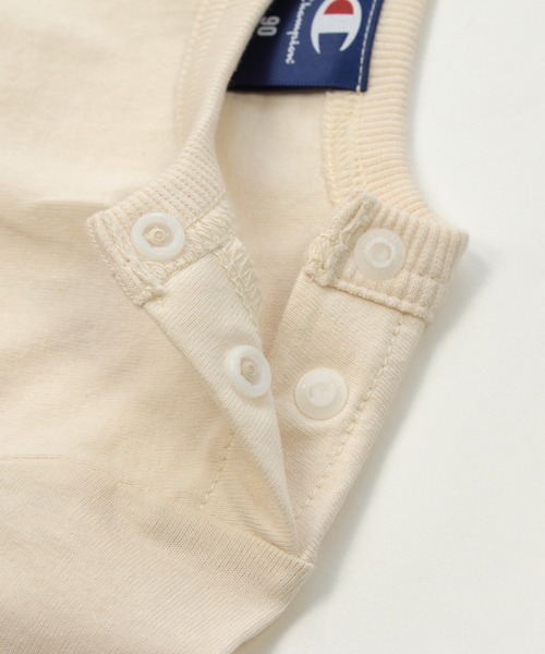 Champion(チャンピオン)の「champion / チャンピオン ロゴ半袖Tシャツ(Tシャツ/カットソー・キッズ・ブラック/ベージュ/ネイビー/オレンジ/ホワイト/グリーン・130cm/120cm/110cm/100cm/90cm/80cm)」の17枚目の写真