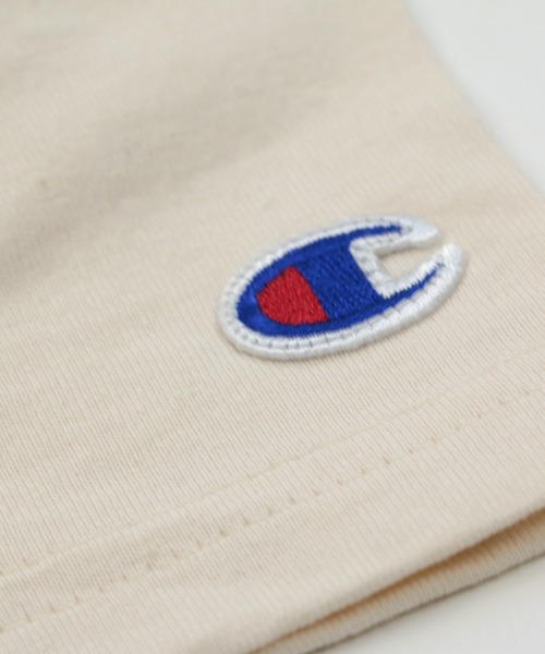 Champion(チャンピオン)の「champion / チャンピオン ロゴ半袖Tシャツ(Tシャツ/カットソー・キッズ・ブラック/ベージュ/ネイビー/オレンジ/ホワイト/グリーン・130cm/120cm/110cm/100cm/90cm/80cm)」の10枚目の写真
