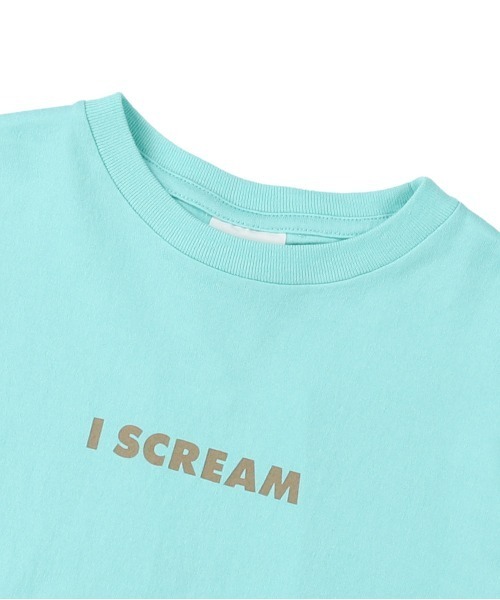 GROOVY COLORS（グルービーカラーズ）の「天竺 テントスリーブ I SCREAM Tシャツ（Tシャツ/カットソー・キッズ・ブラック/グレー系その他・120/100/110）」の15枚目の写真