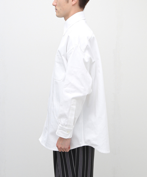 Couture d'adam（クチュールドアダム）の「【COUTURE D'ADAM / クチュール ド アダム】別注 マグナムウェイト オックス BDシャツ（シャツ/ブラウス・メンズ・ホワイト・FREE）」の4枚目の写真