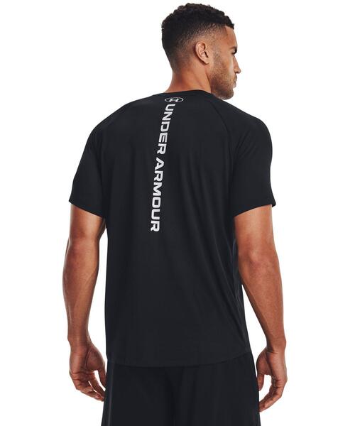 UNDER ARMOUR(アンダーアーマー)の「UAテック リフレクティブ ショートスリーブ Tシャツ(トレーニング/メンズ)(Tシャツ/カットソー・メンズ・ブラック・S/L/M/XXL/XL/3XL)」の2枚目の写真