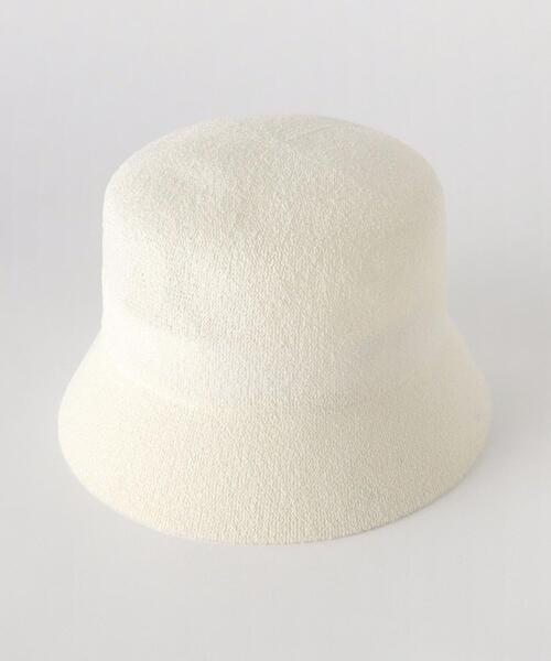 BEAUTY&YOUTH UNITED ARROWS(ビューティーアンドユースユナイテッドアローズ)の「ポリエステル バケットハット(ハット・レディース・ブラック/ホワイト・FREE)」の6枚目の写真