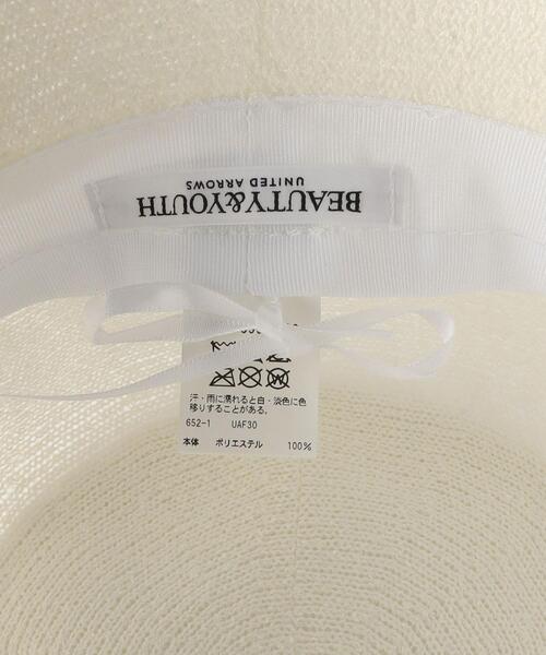 BEAUTY&YOUTH UNITED ARROWS(ビューティーアンドユースユナイテッドアローズ)の「ポリエステル バケットハット(ハット・レディース・ブラック/ホワイト・FREE)」の13枚目の写真