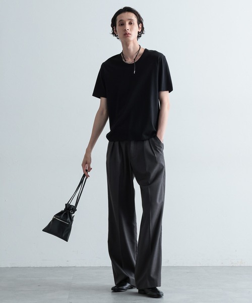 セール】ユルネックベーシックカットソー(HARE)（Tシャツ/カットソー