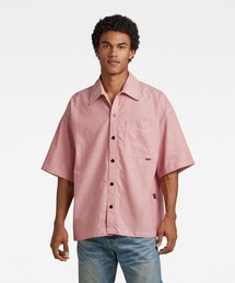 G-STAR | 1 POCKET BOXY SHIRT/オーバーサイズシャツ/リネンシャツ(シャツ/ブラウス)