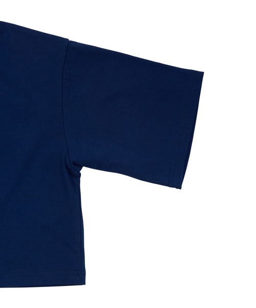 PUNYUS（プニュズ）の「ワンポイントハーフZIPポロシャツ（ポロシャツ・レディース・パープル/ネイビー/イエロー・1/2/3/4）」の15枚目の写真