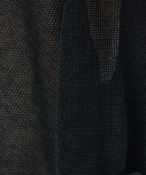 BEARDSLEY（ビアズリー）の「《ビアズリー》リネンショートカーデ（カーディガン/ボレロ・レディース・グレー/ブラック/カーキ/ベージュ・FREE）」の8枚目の写真