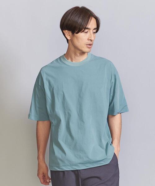 BEAUTY&YOUTH UNITED ARROWS(ビューティーアンドユースユナイテッドアローズ)の「バウンス ファブリック アジャスト クルーネック Tシャツ(Tシャツ/カットソー・メンズ・ベージュ/ブラック/ライトブルー・S/M/L/XL)」の13枚目の写真