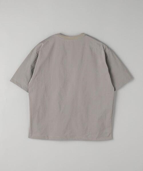 BEAUTY&YOUTH UNITED ARROWS(ビューティーアンドユースユナイテッドアローズ)の「バウンス ファブリック アジャスト クルーネック Tシャツ(Tシャツ/カットソー・メンズ・ベージュ/ブラック/ライトブルー・S/M/L/XL)」の18枚目の写真
