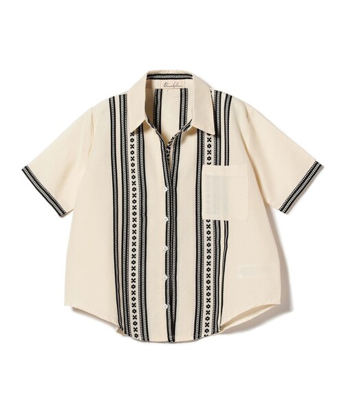 Ray BEAMS（レイビームス）の「ELINA LEBESSI / Elektra Shirt（シャツ/ブラウス・レディース・ブラック・SMALL）」の2枚目の写真