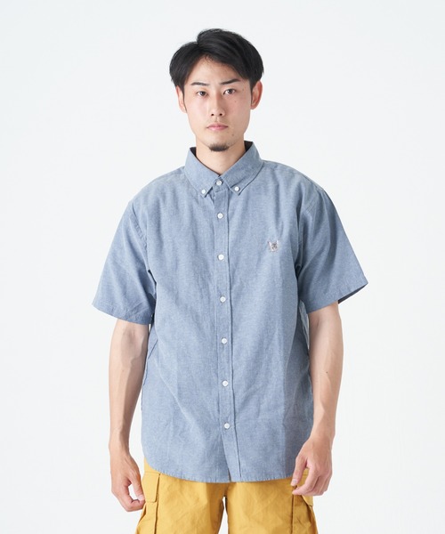 CORISCO(コリスコ)の「オックス動物刺しゅうボタンダウンシャツ(M1)(シャツ/ブラウス・メンズ・その他10/その他5/その他12/ブラック/ネイビー/ホワイト/その他2/その他4/サックスブルー/その他1/その他3/その他9/その他8/その他6/その他7/その他11・LARGE/MEDIUM/X-LARGE)」の9枚目の写真