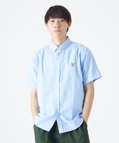 CORISCO(コリスコ)の「オックス動物刺しゅうボタンダウンシャツ(M1)(シャツ/ブラウス・メンズ・その他10/その他5/その他12/ブラック/ネイビー/ホワイト/その他2/その他4/サックスブルー/その他1/その他3/その他9/その他8/その他6/その他7/その他11・LARGE/MEDIUM/X-LARGE)」の11枚目の写真