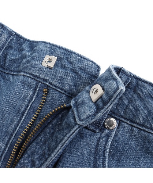 JENNI love（ジェニィラブ）の「チェーンロゴ刺繍デニムショーパン（デニムパンツ・キッズ・ブルー/サックスブルー・130cm/140cm/150cm/160cm）」の6枚目の写真