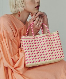 (LETRA)<グリーンROSE BUD限定カラー>メルカドミニバッグ