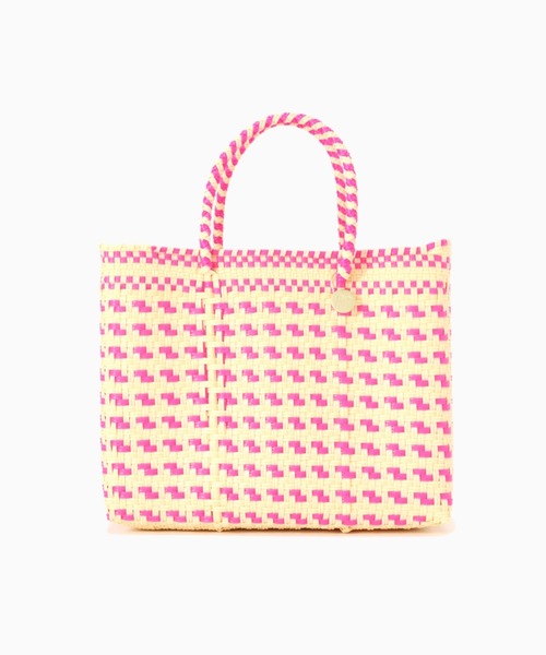 Letra（レトラ）の「(LETRA)<グリーンROSE BUD限定カラー>メルカドミニバッグ（トートバッグ・レディース・ピンク/グリーン・FREE）」の7枚目の写真