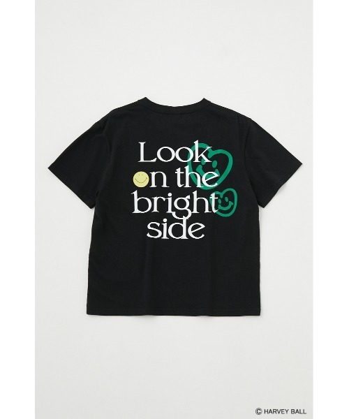 MOUSSY(マウジー)の「SMILEY FACE MOUSSY LOGO Tシャツ(Tシャツ/カットソー・レディース・ホワイト/ブラック/グリーン・1/2)」の16枚目の写真