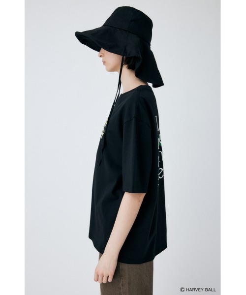 MOUSSY(マウジー)の「SMILEY FACE MOUSSY LOGO Tシャツ(Tシャツ/カットソー・レディース・ホワイト/ブラック/グリーン・1/2)」の20枚目の写真