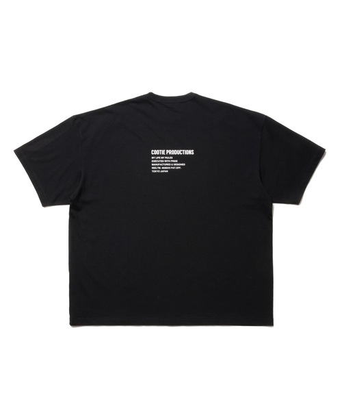 COOTIE PRODUCTIONS（クーティープロダクションズ）の「C/R Smooth Jersey S/S Tee（Tシャツ/カットソー・メンズ・ホワイト/ブラック/グレー系その他・MEDIUM/LARGE/X-LARGE/SMALL）」の4枚目の写真