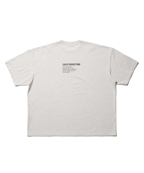 COOTIE PRODUCTIONS（クーティープロダクションズ）の「C/R Smooth Jersey S/S Tee（Tシャツ/カットソー・メンズ・ホワイト/ブラック/グレー系その他・MEDIUM/LARGE/X-LARGE/SMALL）」の6枚目の写真