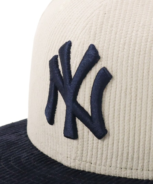 NEW ERA(ニューエラ)の「ニューエラキッズ キャップ MLB コーデュロイ(キャップ・キッズ・ベージュ系その他/ベージュ・52-56cm)」の7枚目の写真