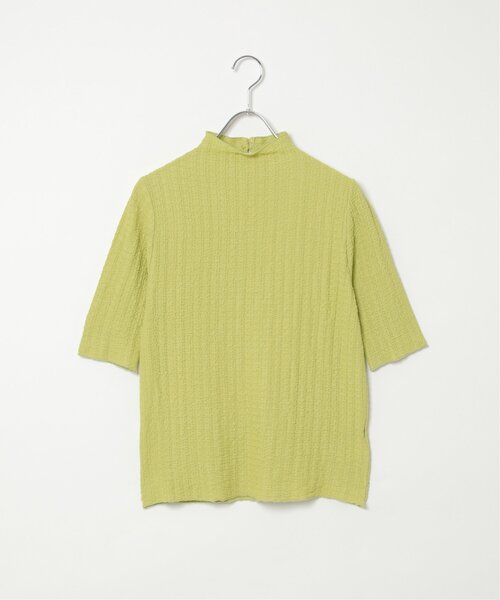 VENCEEXCHANGE（ヴァンスエクスチェンジ）の「フクレジャガード5分袖プルオーバー（Tシャツ/カットソー・レディース・ブラック/ホワイト/グリーン・FREE）」の20枚目の写真
