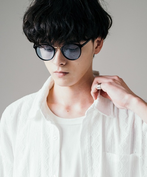 Rocky Monroe（ロッキーモンロー）の「コンビボストンカラーレンズサングラス（サングラス・メンズ・H/M/N/B/D/E/G/F/A/O/Q/R/L/K/P/J・FREE）」の5枚目の写真