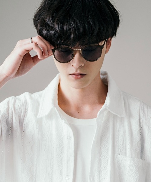 Rocky Monroe（ロッキーモンロー）の「コンビボストンカラーレンズサングラス（サングラス・メンズ・H/M/N/B/D/E/G/F/A/O/Q/R/L/K/P/J・FREE）」の6枚目の写真