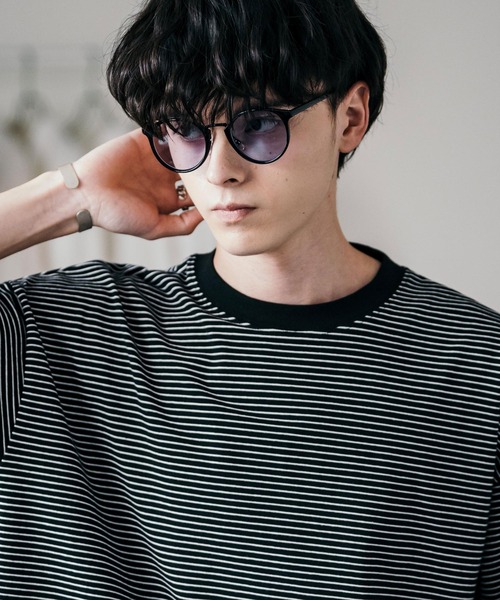 Rocky Monroe（ロッキーモンロー）の「コンビボストンカラーレンズサングラス（サングラス・メンズ・H/M/N/B/D/E/G/F/A/O/Q/R/L/K/P/J・FREE）」の16枚目の写真