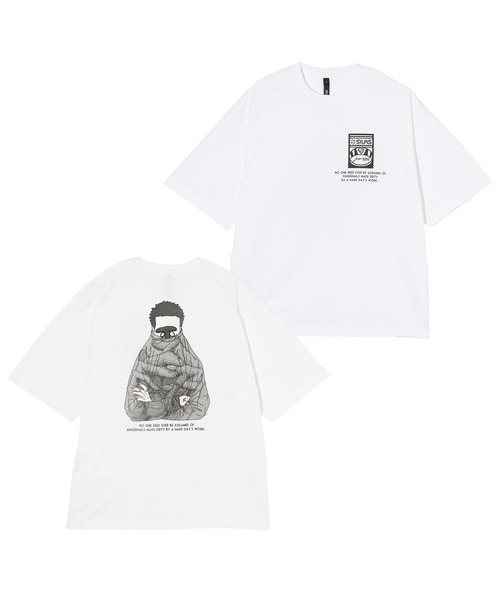 SILAS（サイラス）の「SILAS×KUREINO S/S TEE hand（Tシャツ