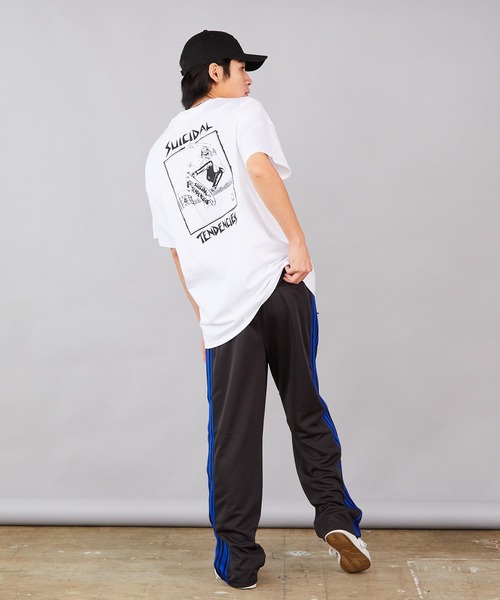 ROOPTOKYO(ループトウキョウ)の「SUICIDAL TENDENCIES TS 8 Skater + Sticker Tシャツ グラフィックTシャツ(Tシャツ/カットソー・メンズ・ホワイト/ブラック・M/L/XL)」の18枚目の写真
