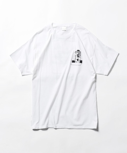 ROOPTOKYO(ループトウキョウ)の「SUICIDAL TENDENCIES TS 8 Skater + Sticker Tシャツ グラフィックTシャツ(Tシャツ/カットソー・メンズ・ホワイト/ブラック・M/L/XL)」の13枚目の写真