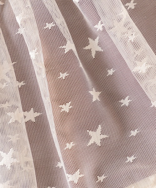 trois lapins kp（トロワラパンケーピー）の「チュールスカート(100~130)（スカート・キッズ・ブラック/ベージュ・110cm/120cm/130cm/100cm）」の5枚目の写真