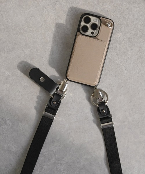 An+u(アンユー)の「ミラー・カードポケット スマホケース iPhone 14pro(スマホケース/カバー・レディース・シルバー/ピンク/グレイッシュベージュ/シャンパン/ペールイエロー/セージグリーン/ダークブラウン・ONE SIZE)」の9枚目の写真